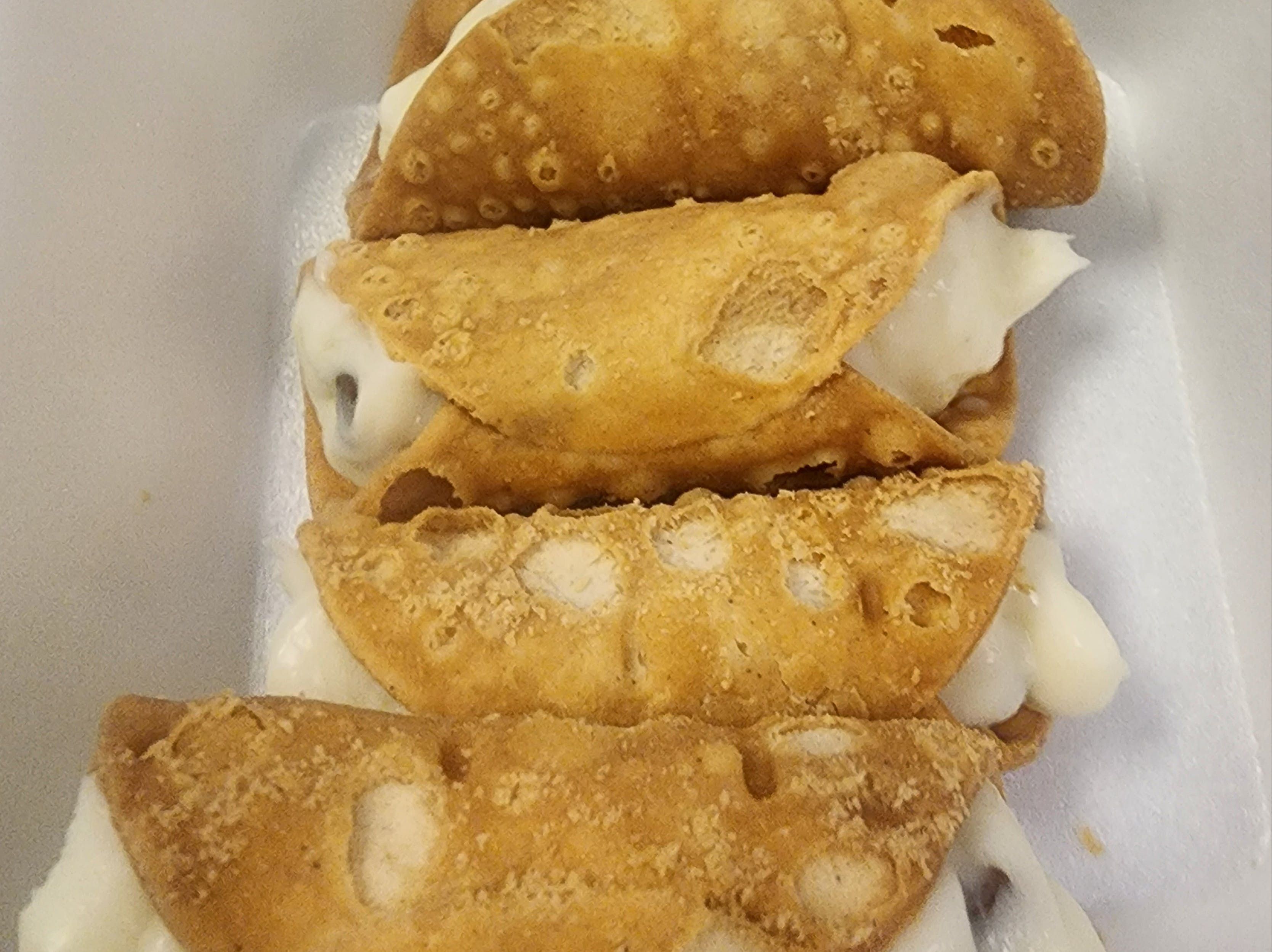Cannoli - Cannoli Shell Stuffed with Sweet, Creamy Filling & Chocolate Chips