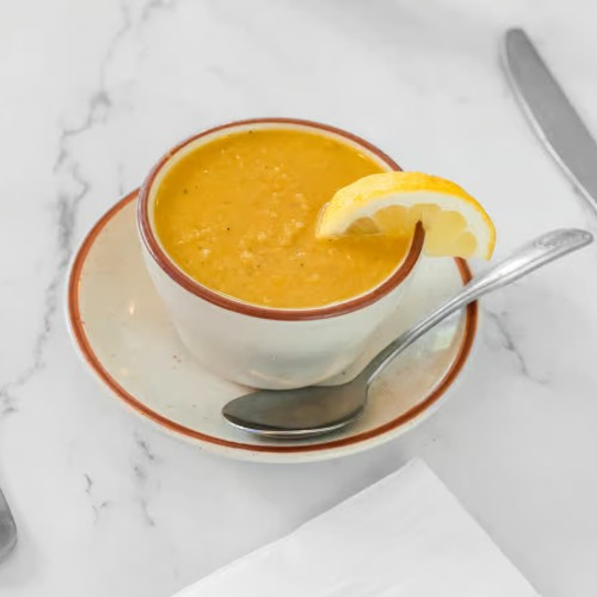 Crushed Lentil Soup