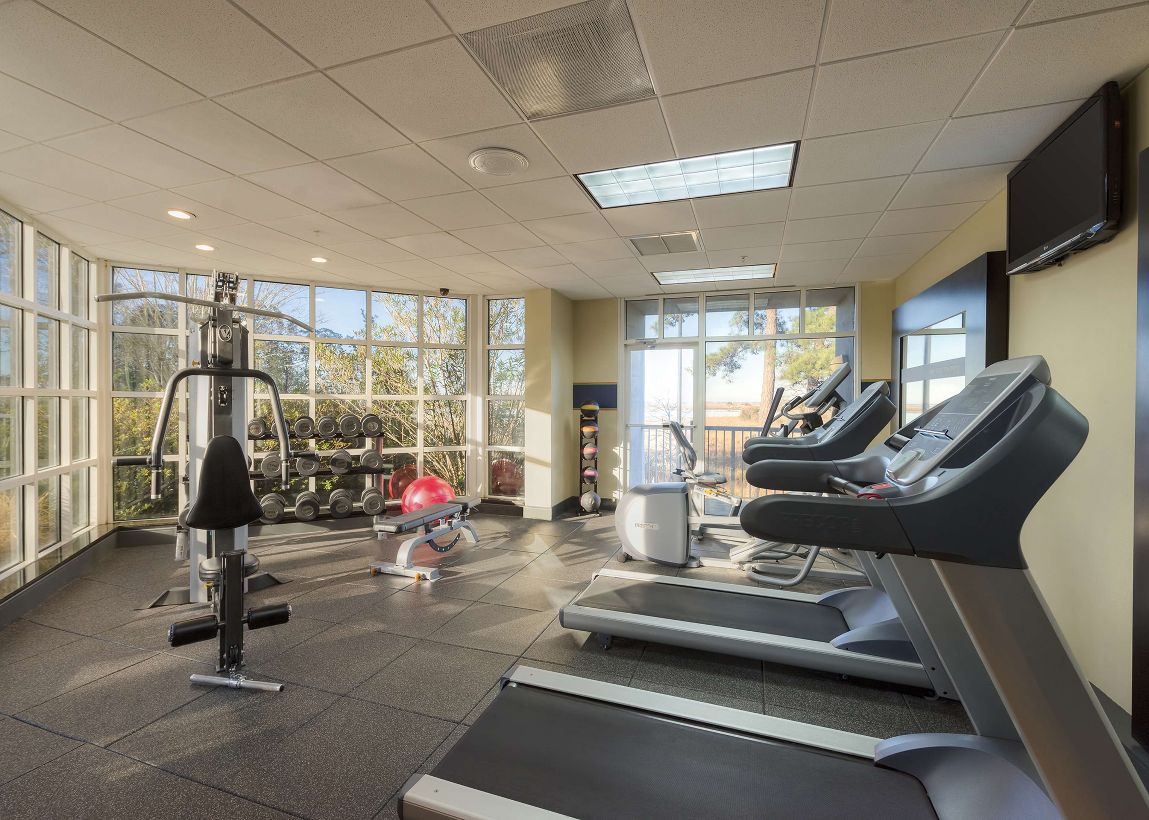 Health club  fitness center  gym