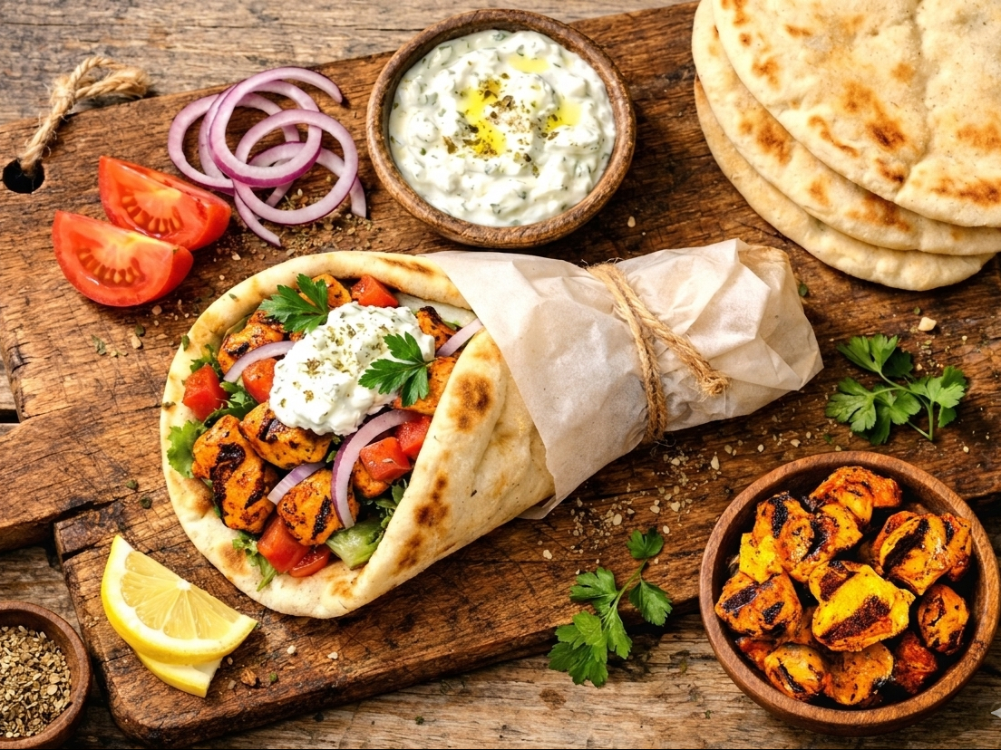 Chicken Kabab Wrap