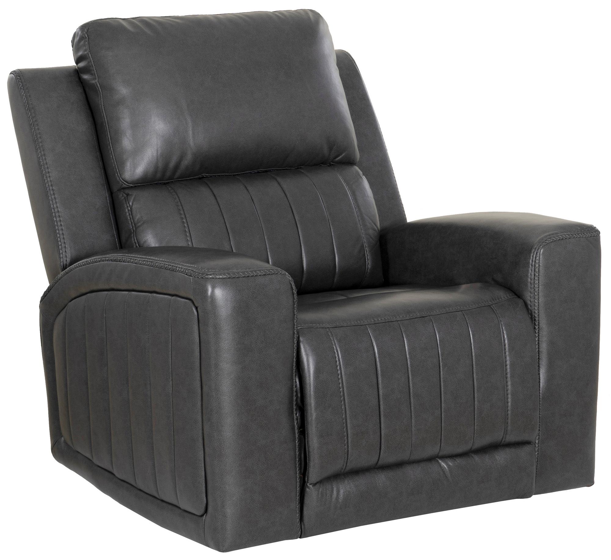 Ingram Grey Power Recliner