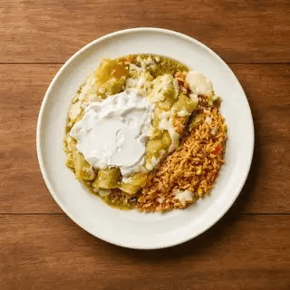 Enchiladas Verdes