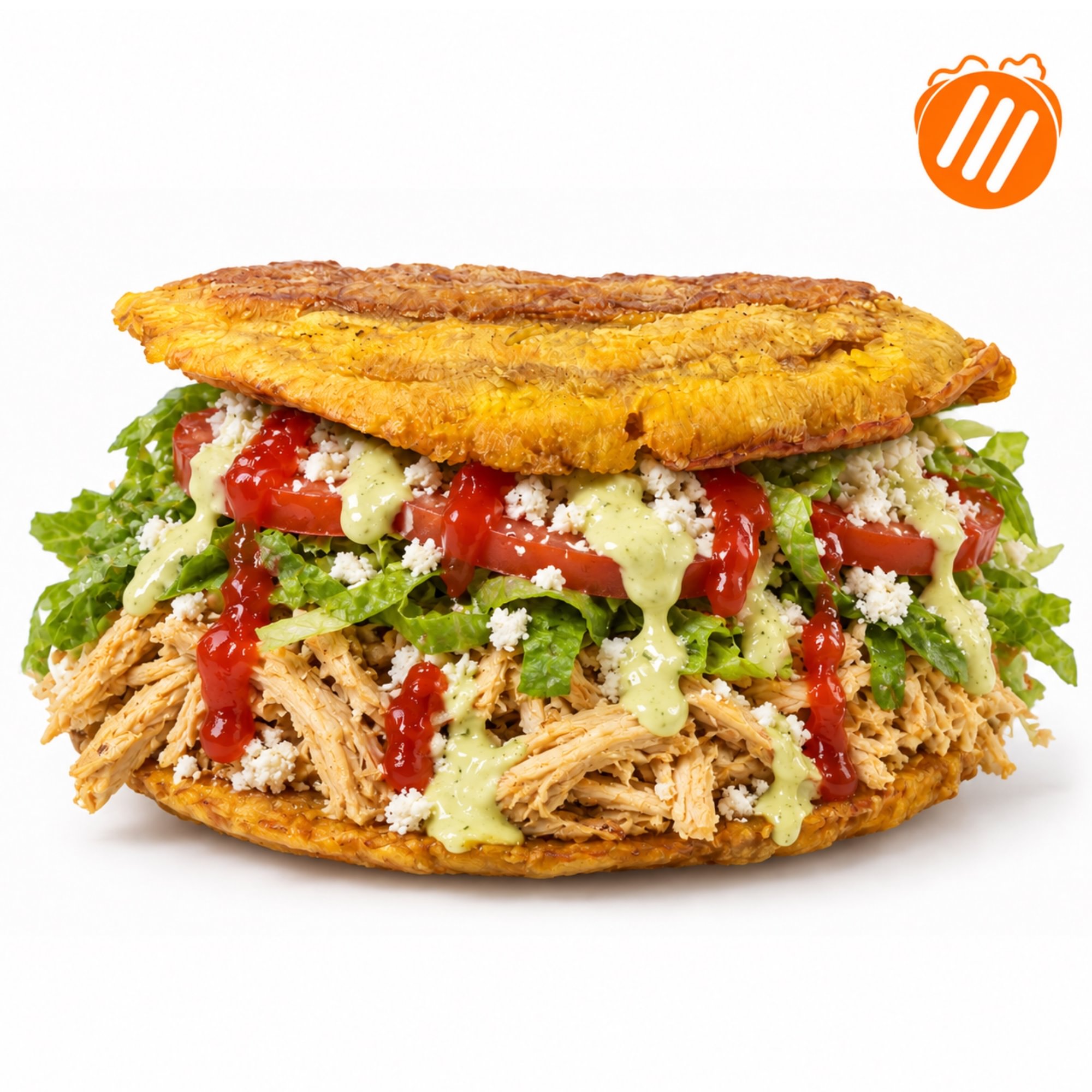 Patacon Shredded Chicken/Pollo Esmechado