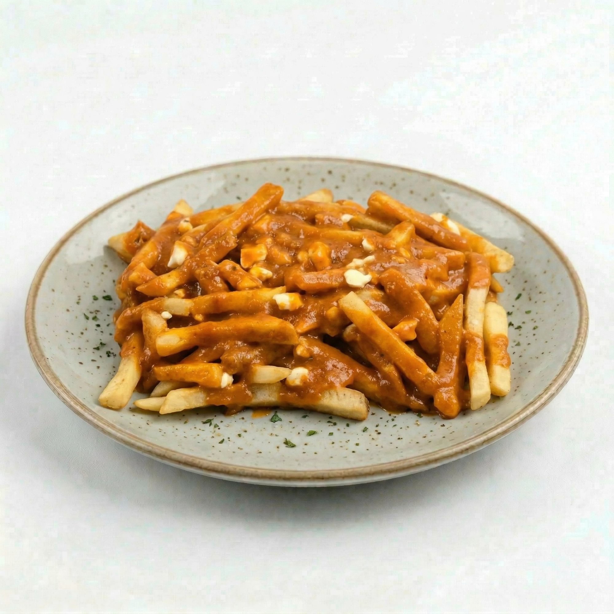 Tikka Masala Large Fries w/Feta Cheese (🌿)