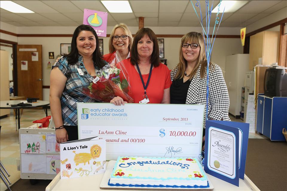 Congratulations to Ms. LuAnn - our Knowledge Universe Early Childhood Educator Award Winner!