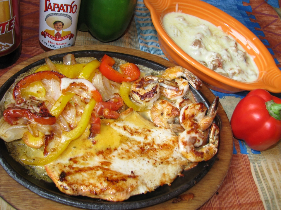 Sizzling Chicken & Shrimp