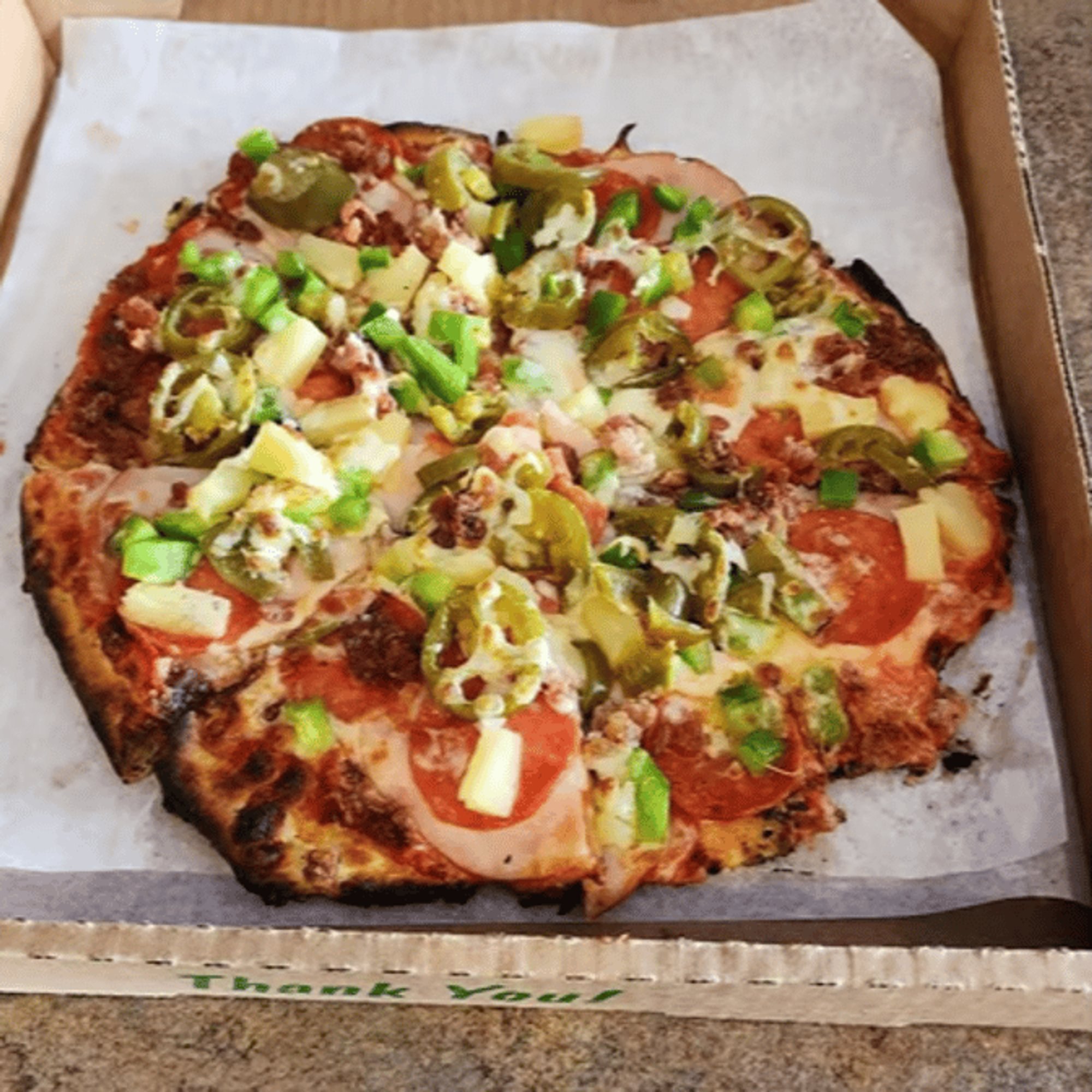 O Large Glacier Pizza