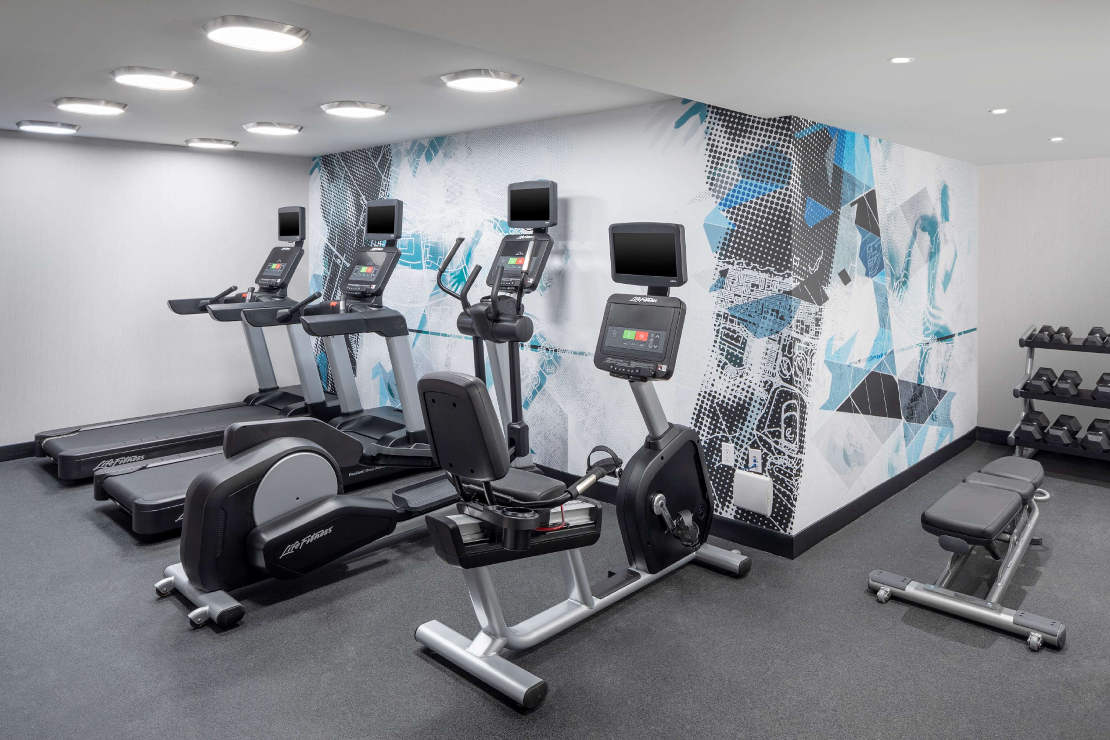 Health club  fitness center  gym