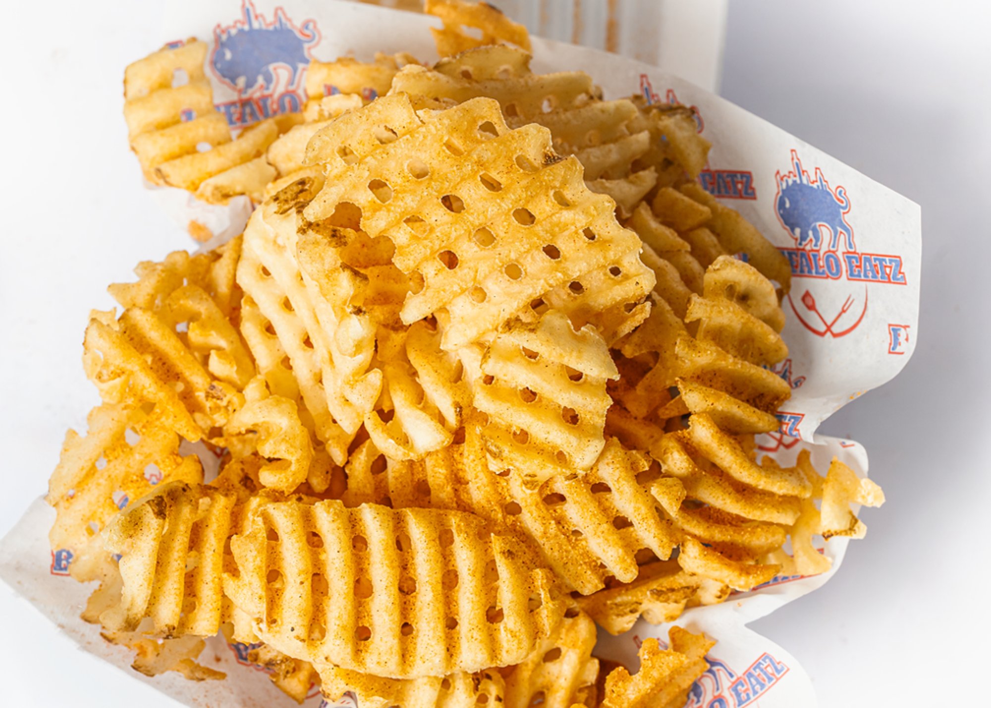 Large Seasoned Waffle Fries