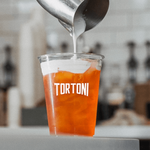Strawberry Sweet Cream Iced Tea