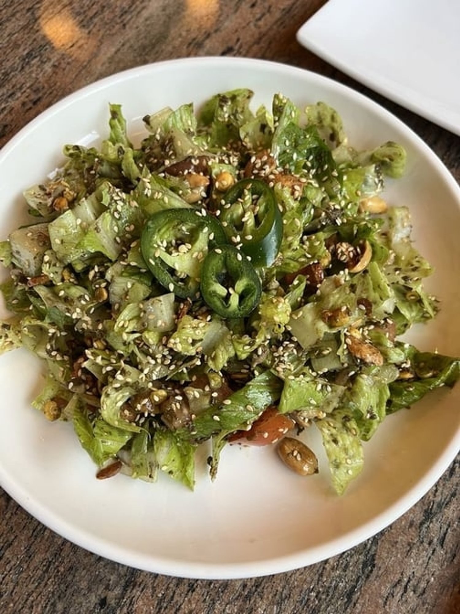 Tea Leaf Salad