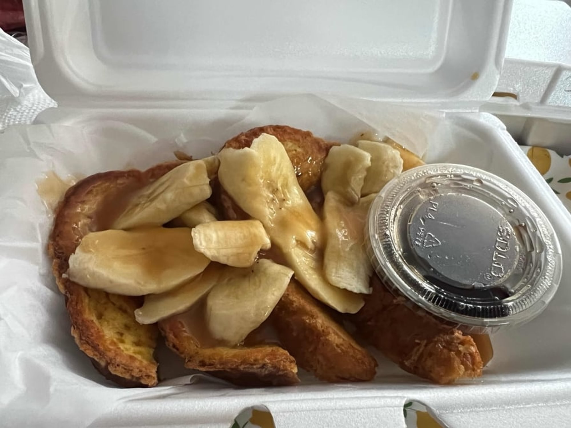 Banana Caramel French Toast
