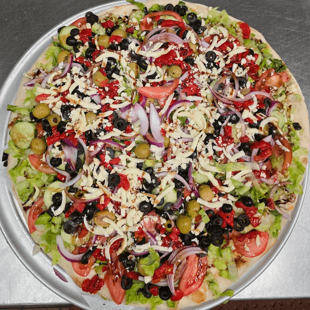 Garden Salad Pizza