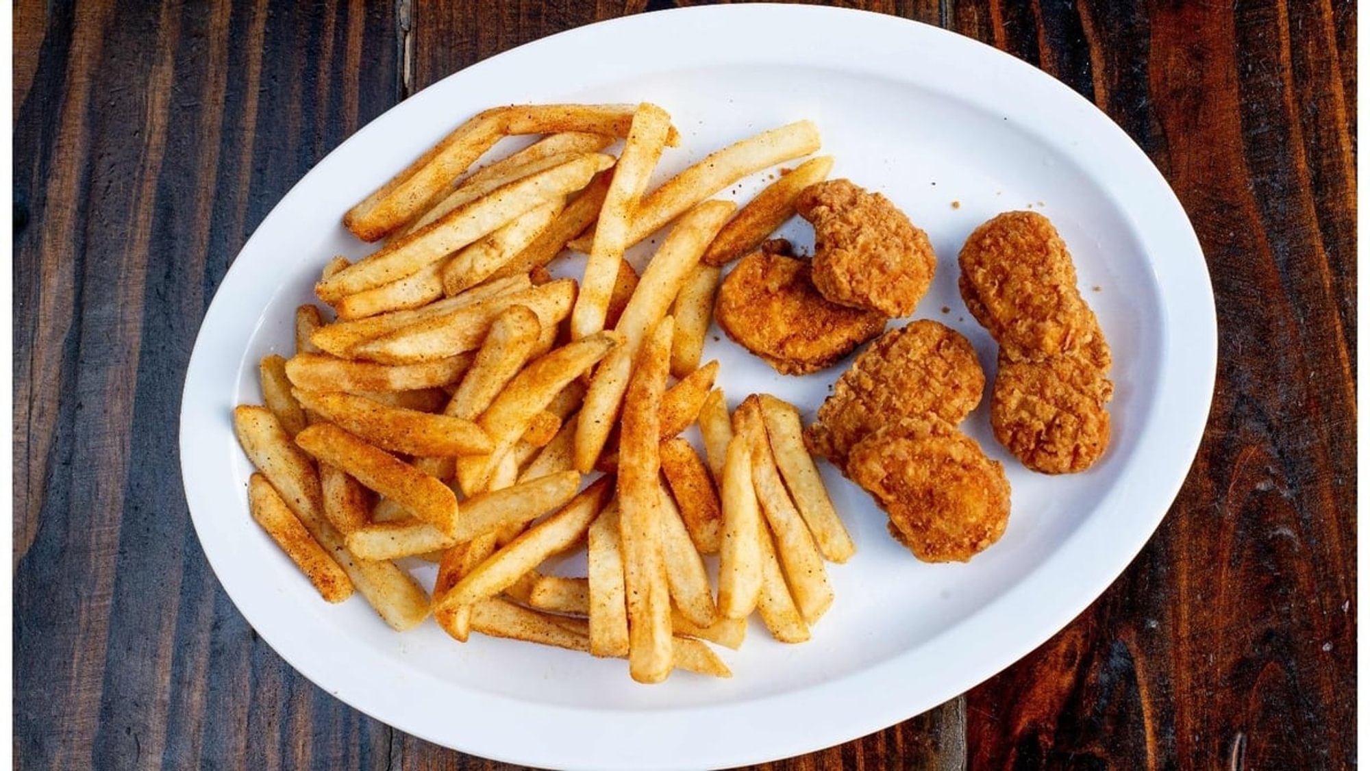 Six Pcs Chicken Nuggets with Fries