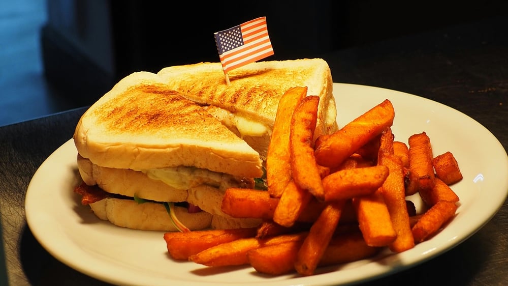 Kid Grilled Cheese & Fries