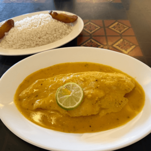 Filete de Pescado al Ajillo