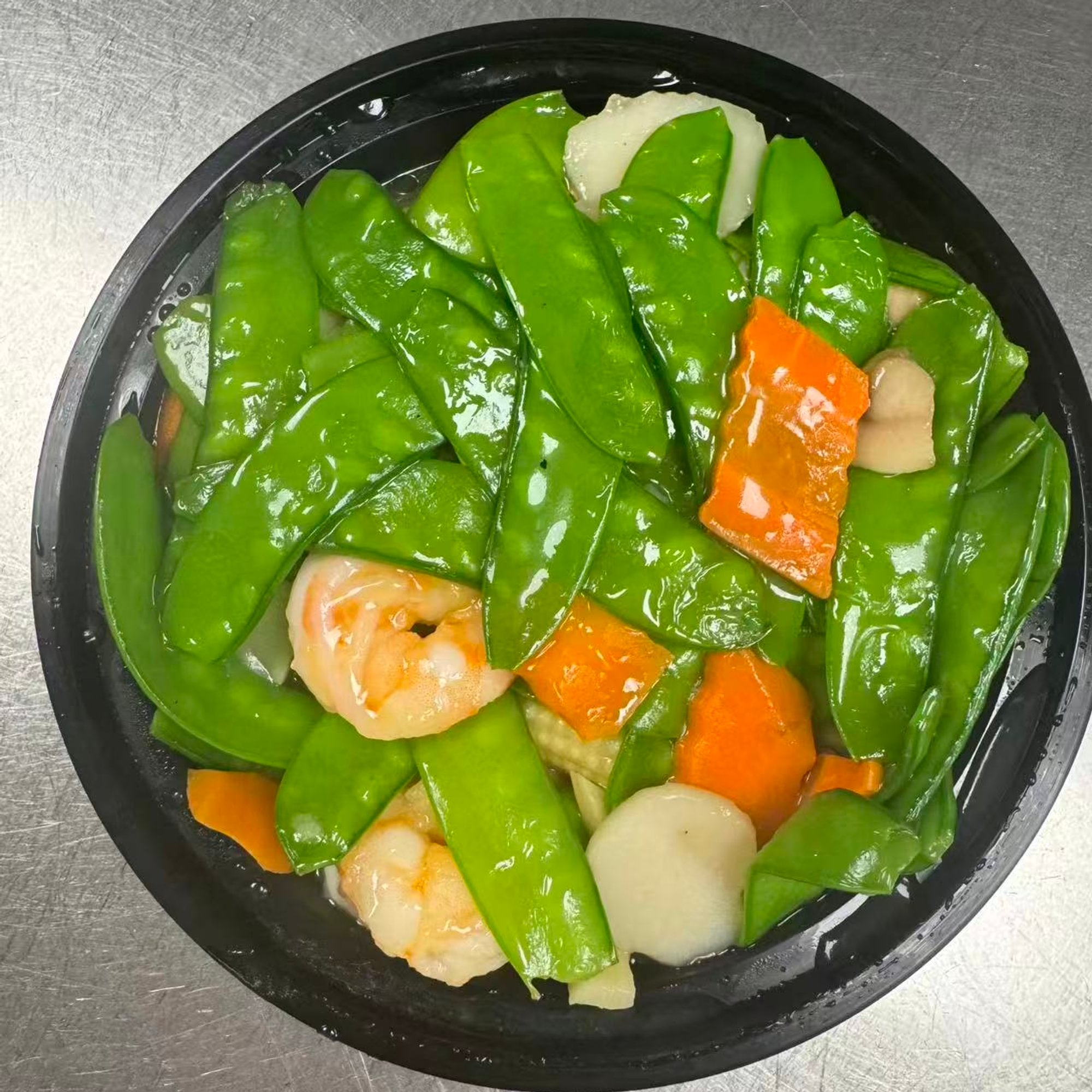 Shrimp with Snow Peas