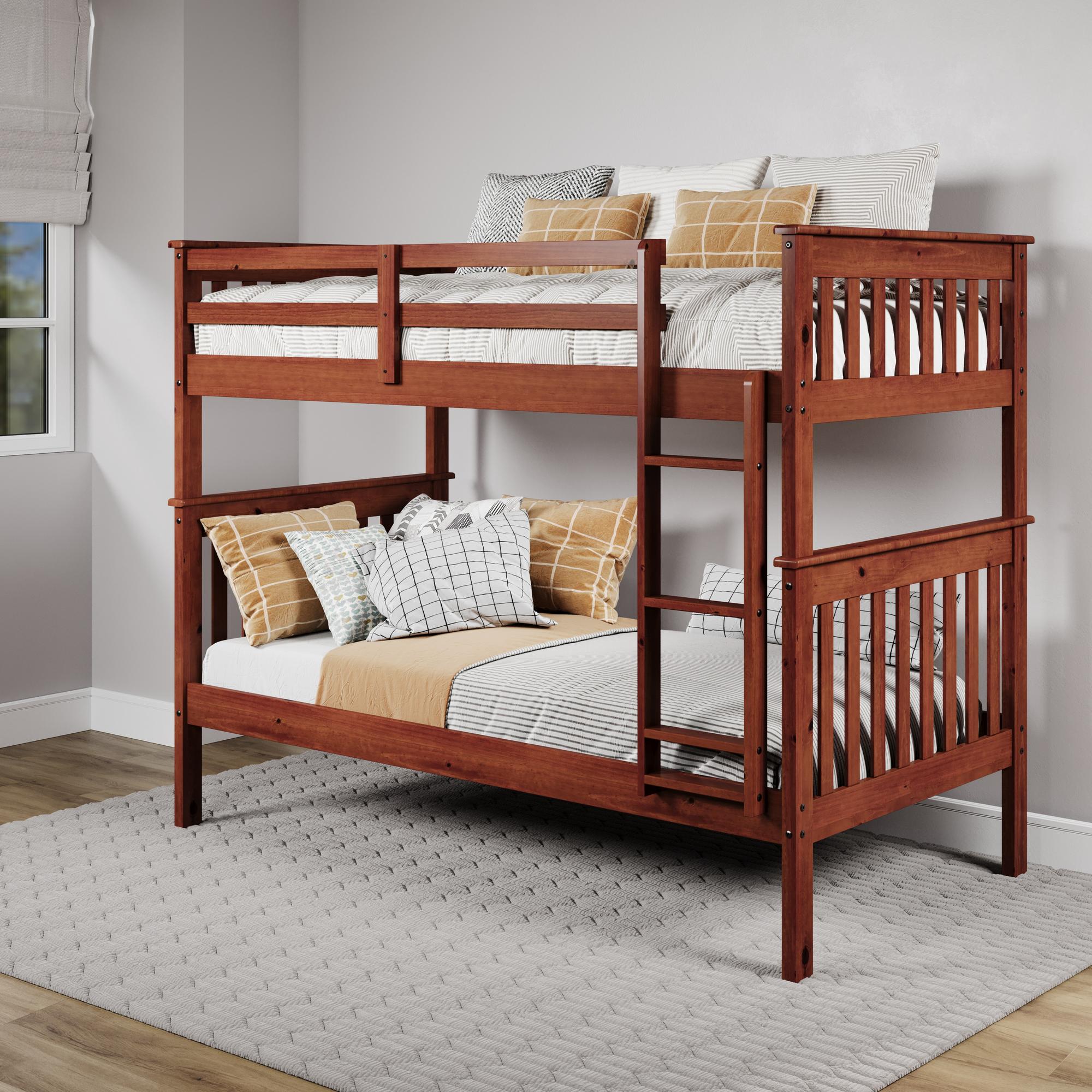 Twin over Twin Mission Espresso Bunk Bed