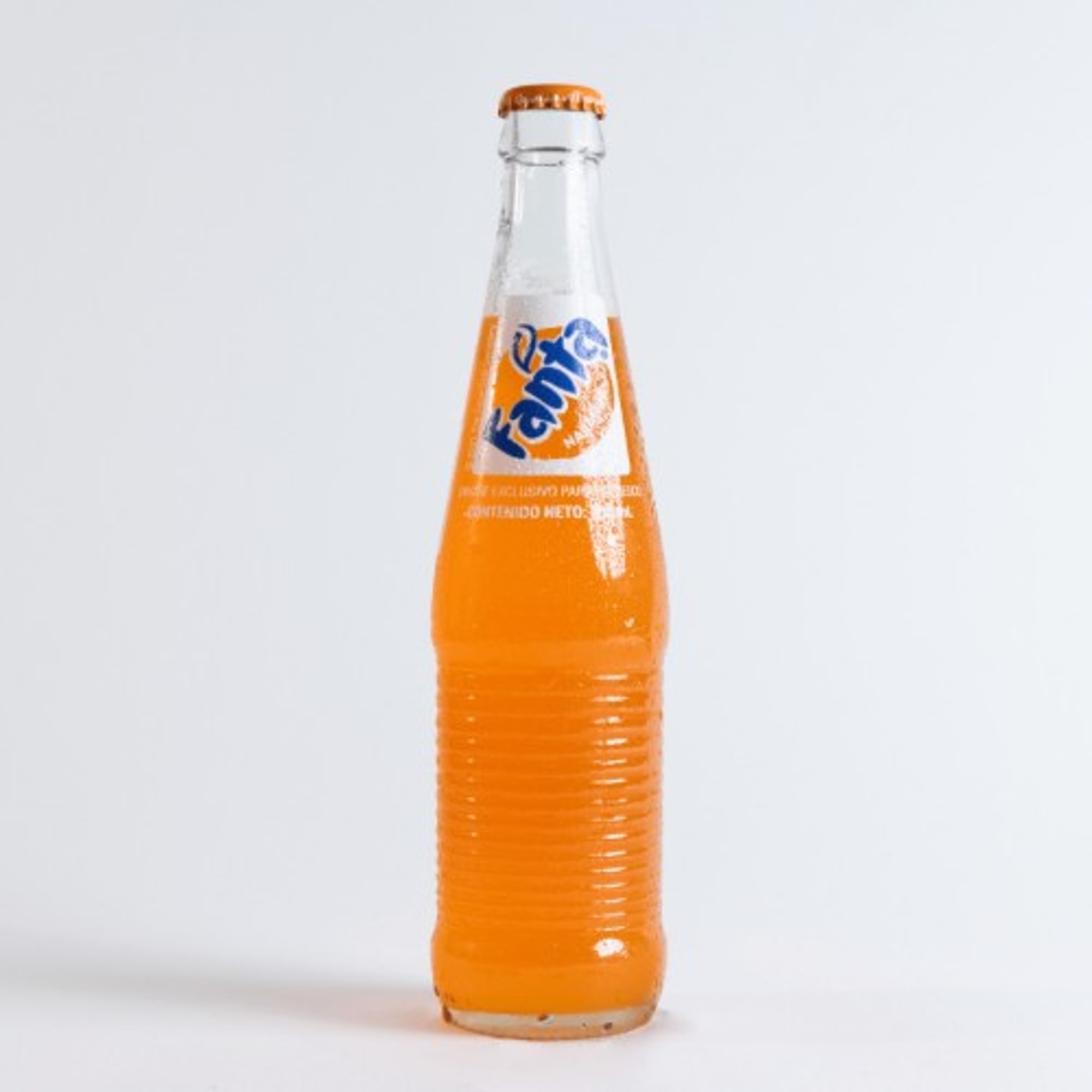 Mexican Fanta 1/2 Liter Glass Bottle