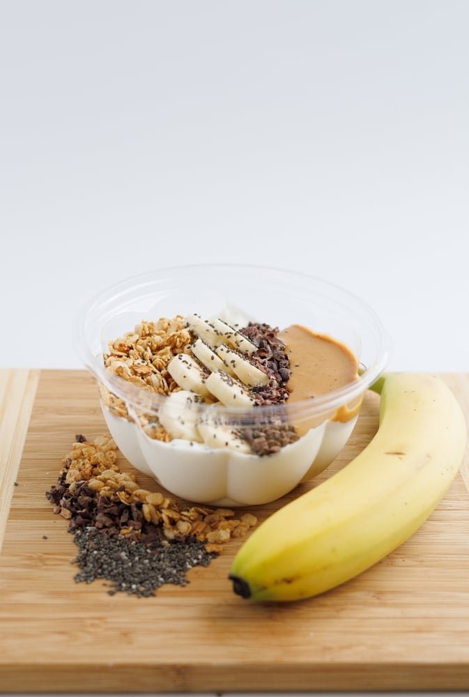 PB & Banana Yogurt Bowl