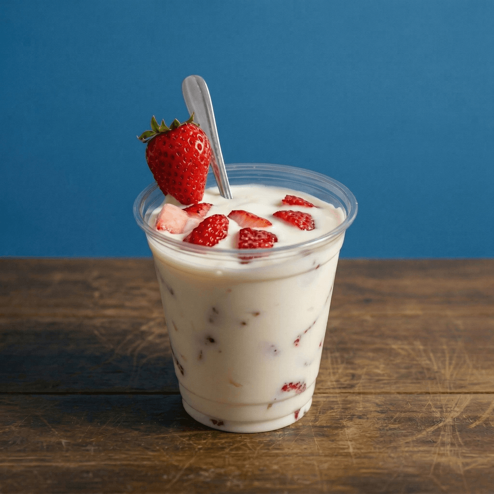 Fresas Con Crema (Strawberries with Sweet Cream)