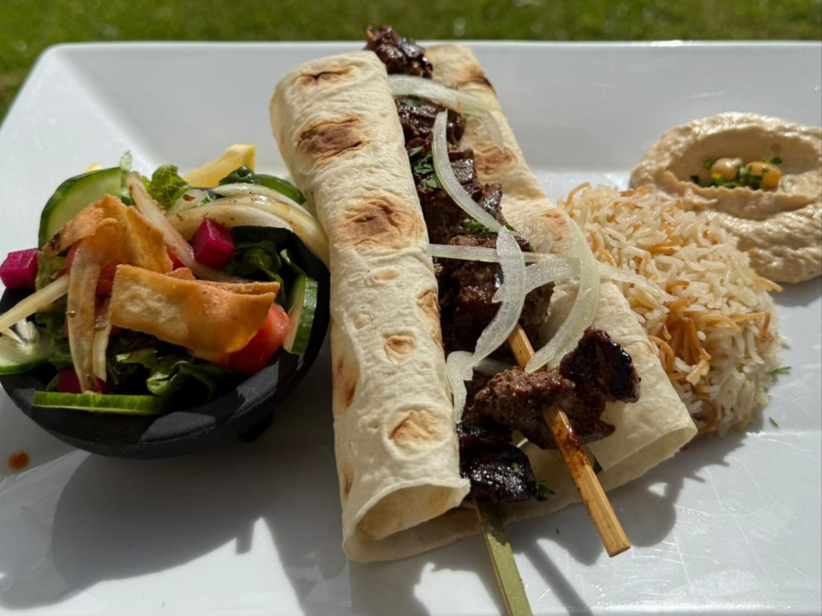 Lamb Kabab Plate