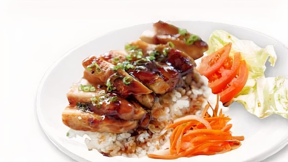 16. Teriyaki Chicken with Rice