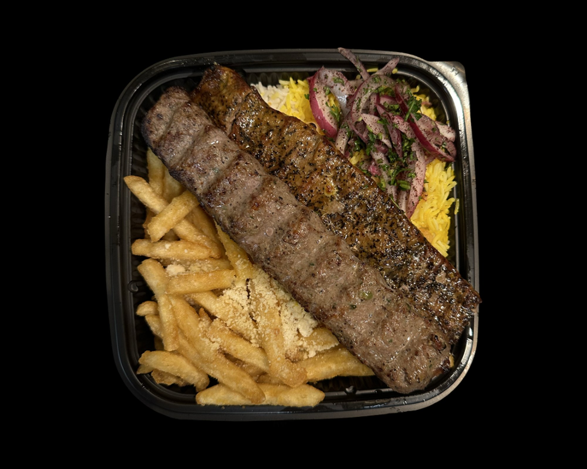 NORA’S COMBO #1 FILET MIGNON / KOOBIDEH