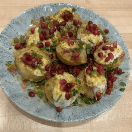 Crispy Potato Chaat