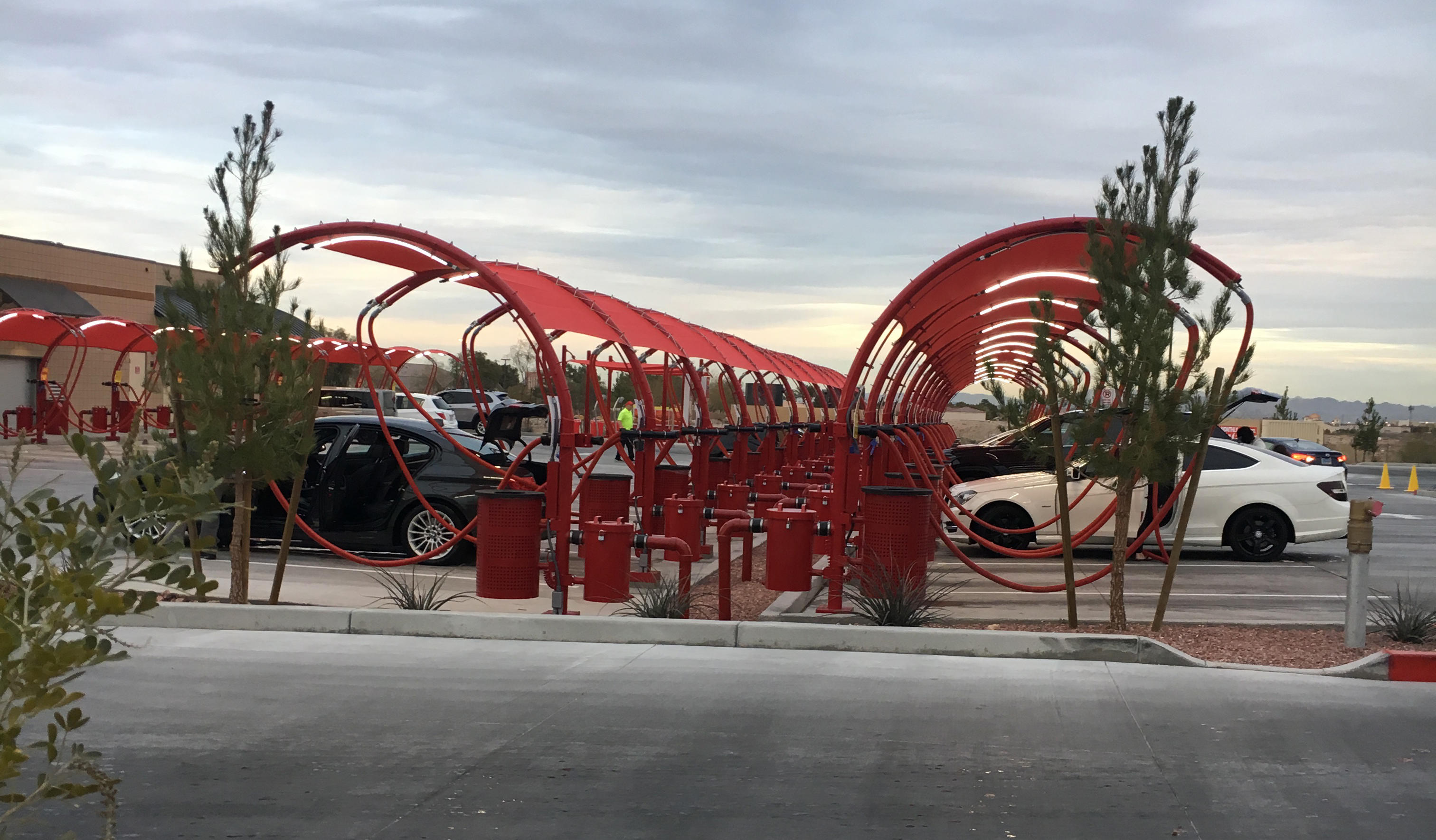 Upper Image Car Wash Photo