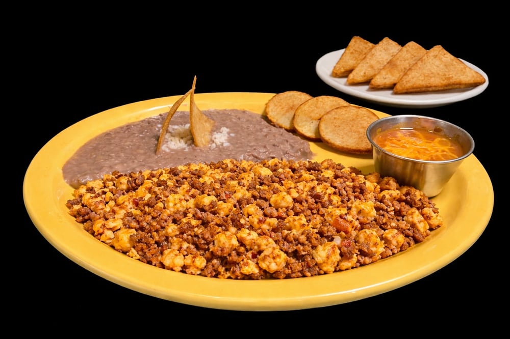 Huevos con Chorizo