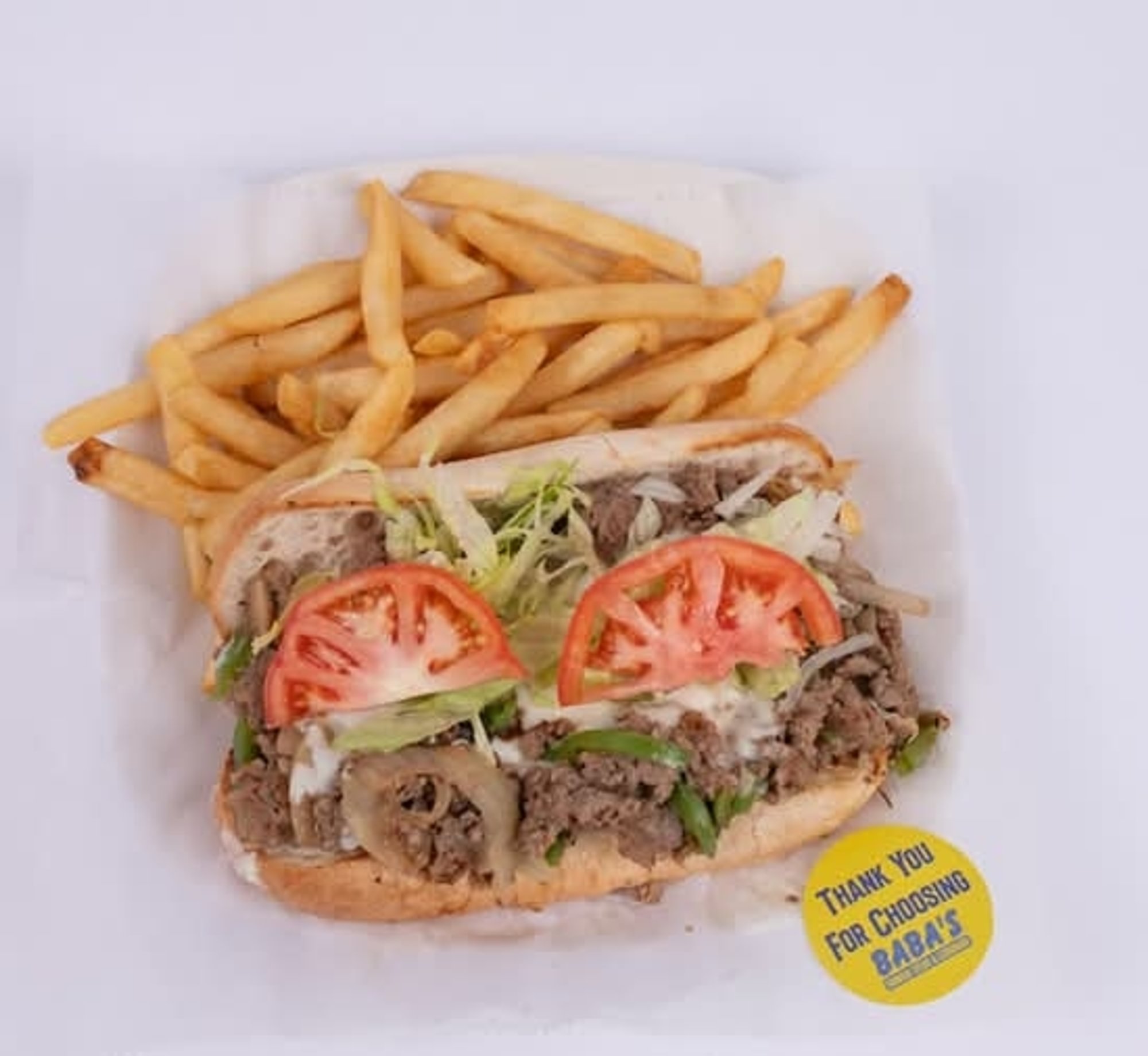 Philly Steak & Bacon Sandwich