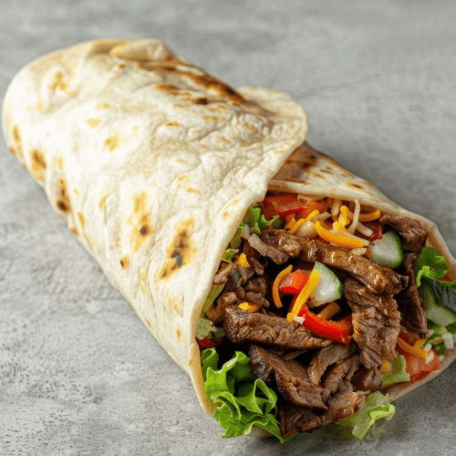 Steak Tip Caesar Wrap