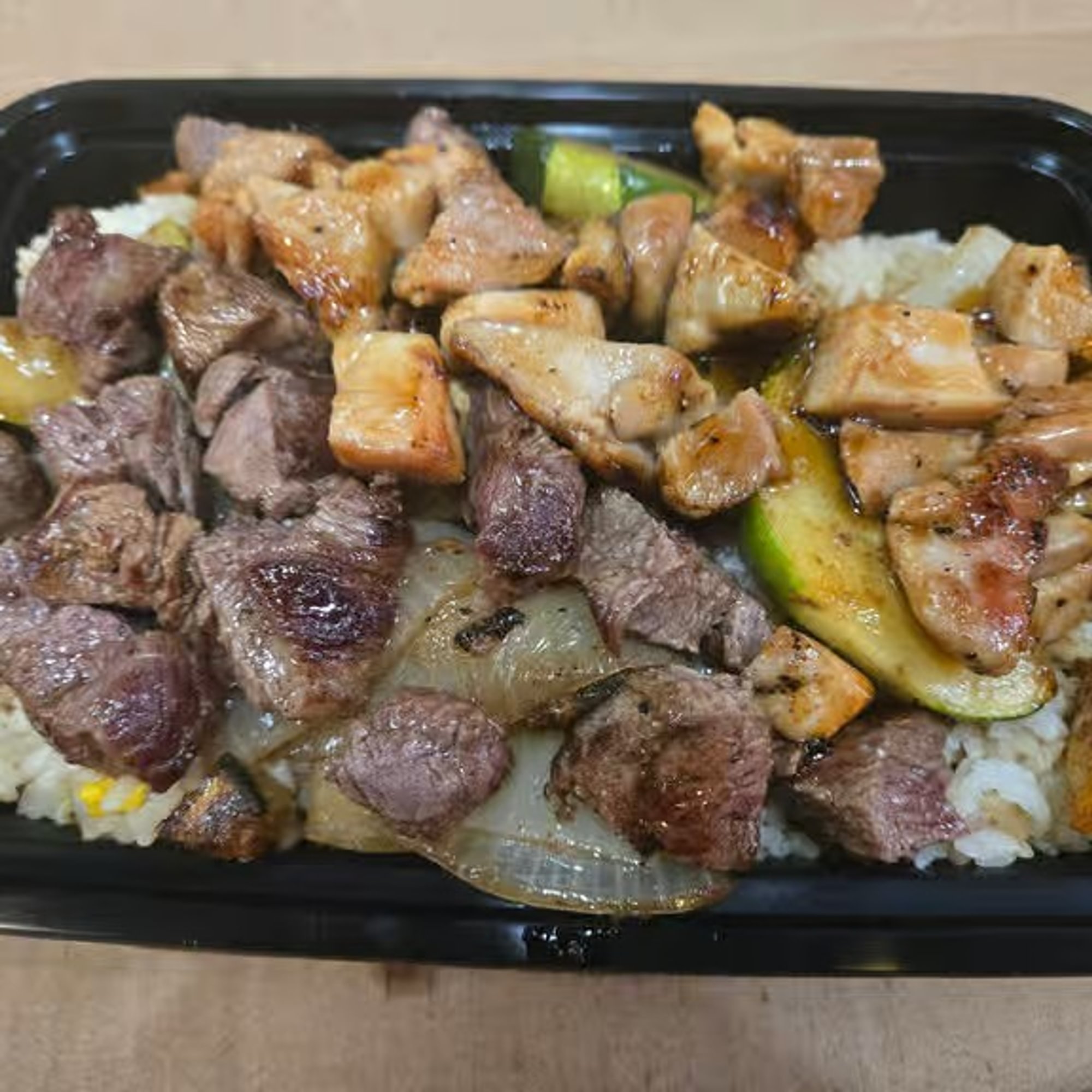 Chicken and Steak Hibachi