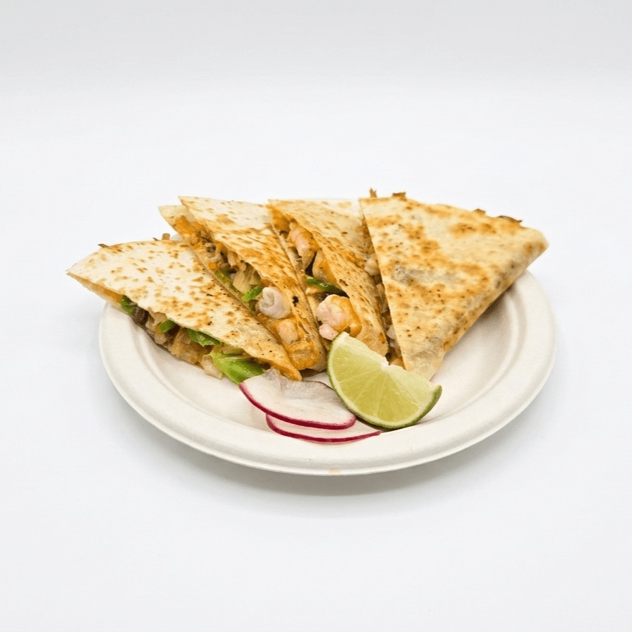 Fajita Shrimp Quesadilla