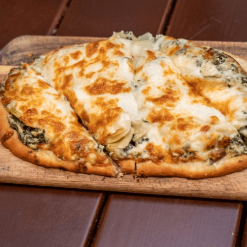 Spinach and Artichoke Flatbread