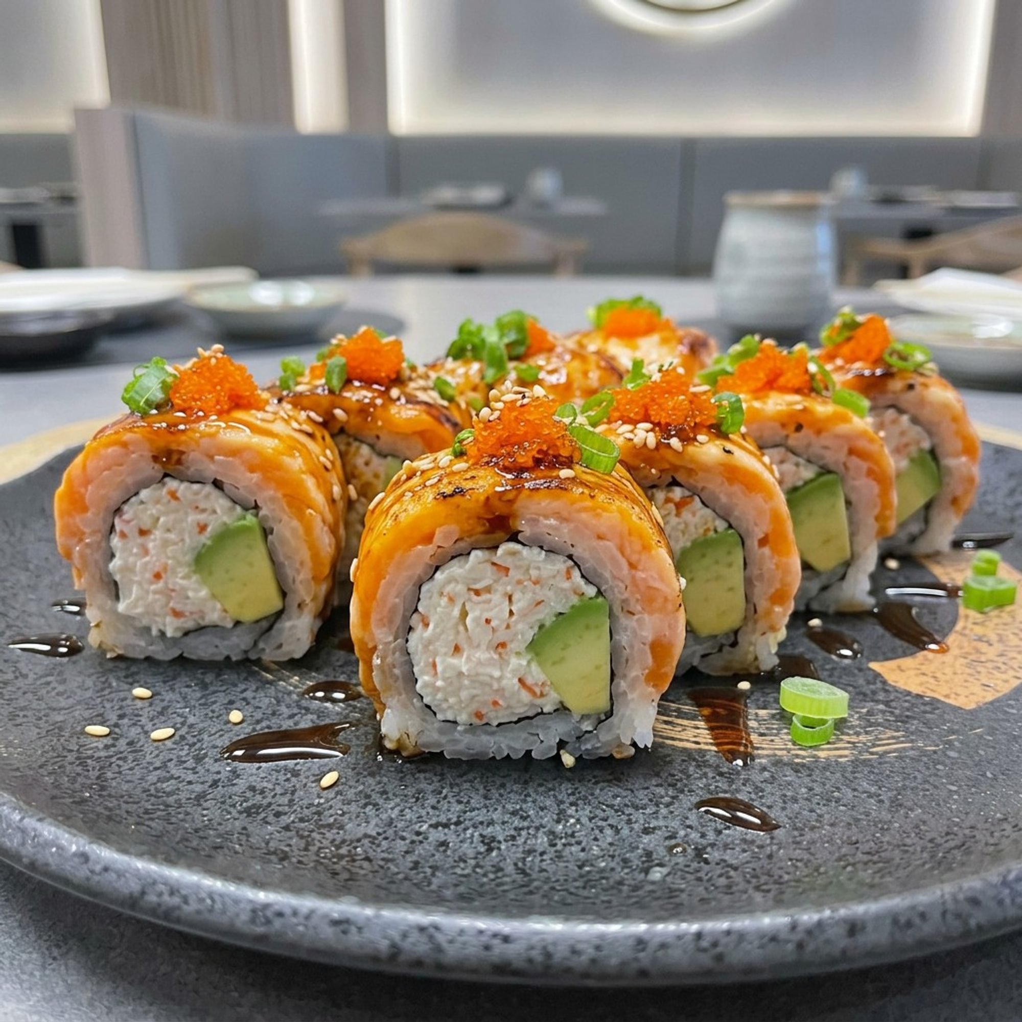 Baked Salmon (Mountain) Roll