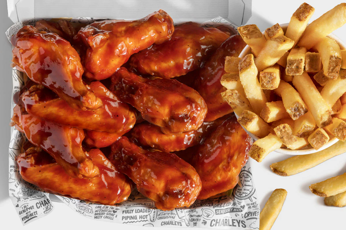 20 PC CLASSIC WINGS AND FRY