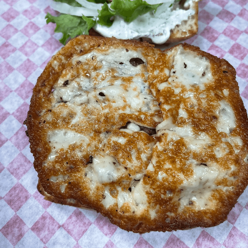 OPA Saganaki Burger