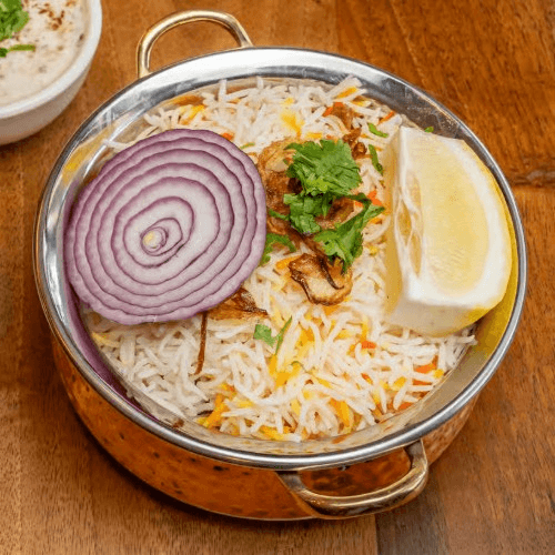 Goat Roast Biryani