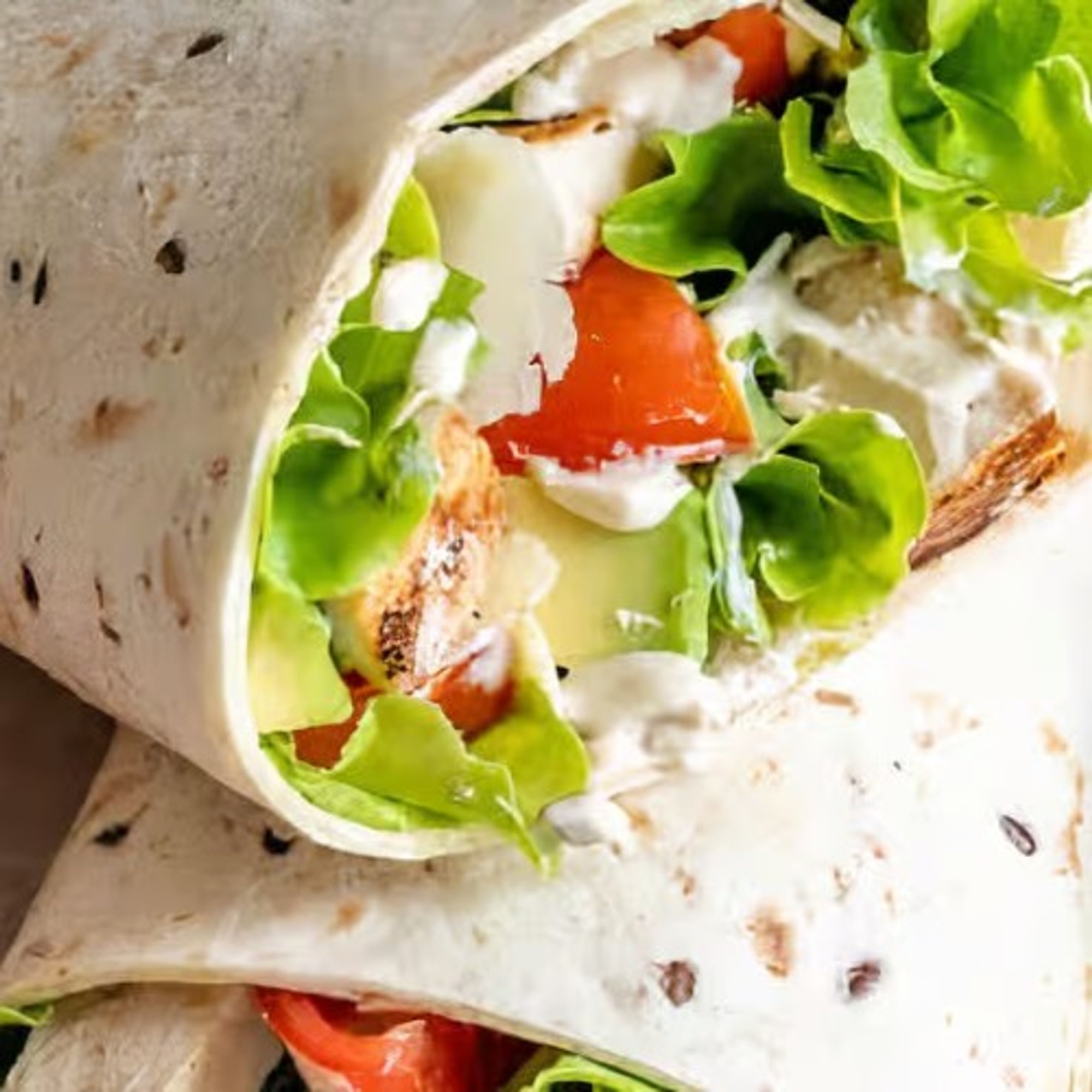 Chicken Souvlaki Wrap