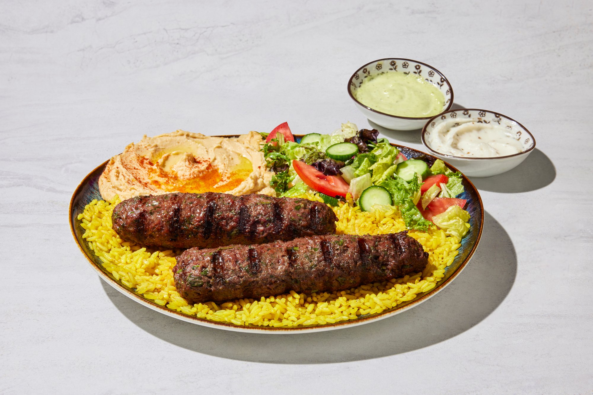 2. Kofta Kabob Plate