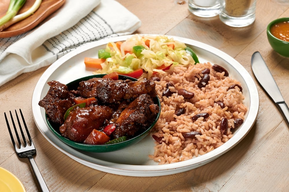 Brown Stew Chicken Lunch Special