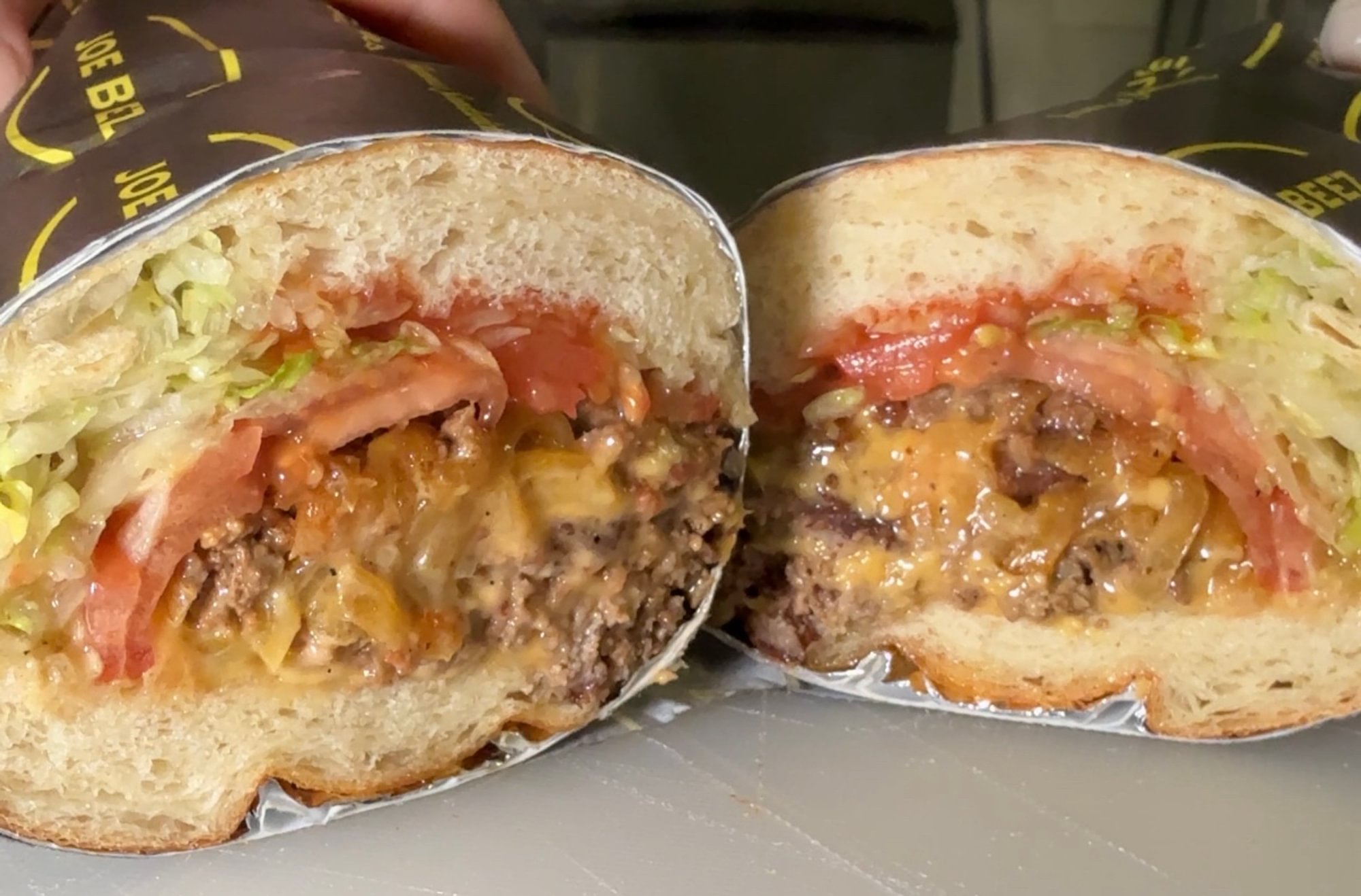 Joe Beez Chopped Cheese | half