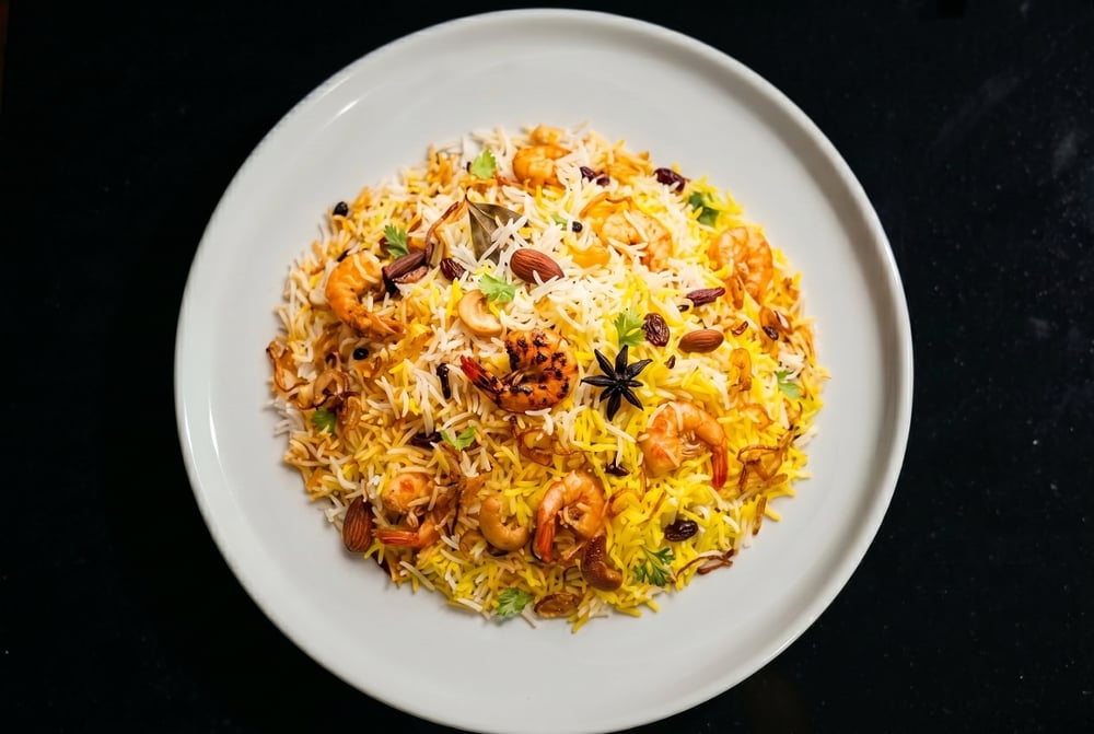 Shrimp Biryani