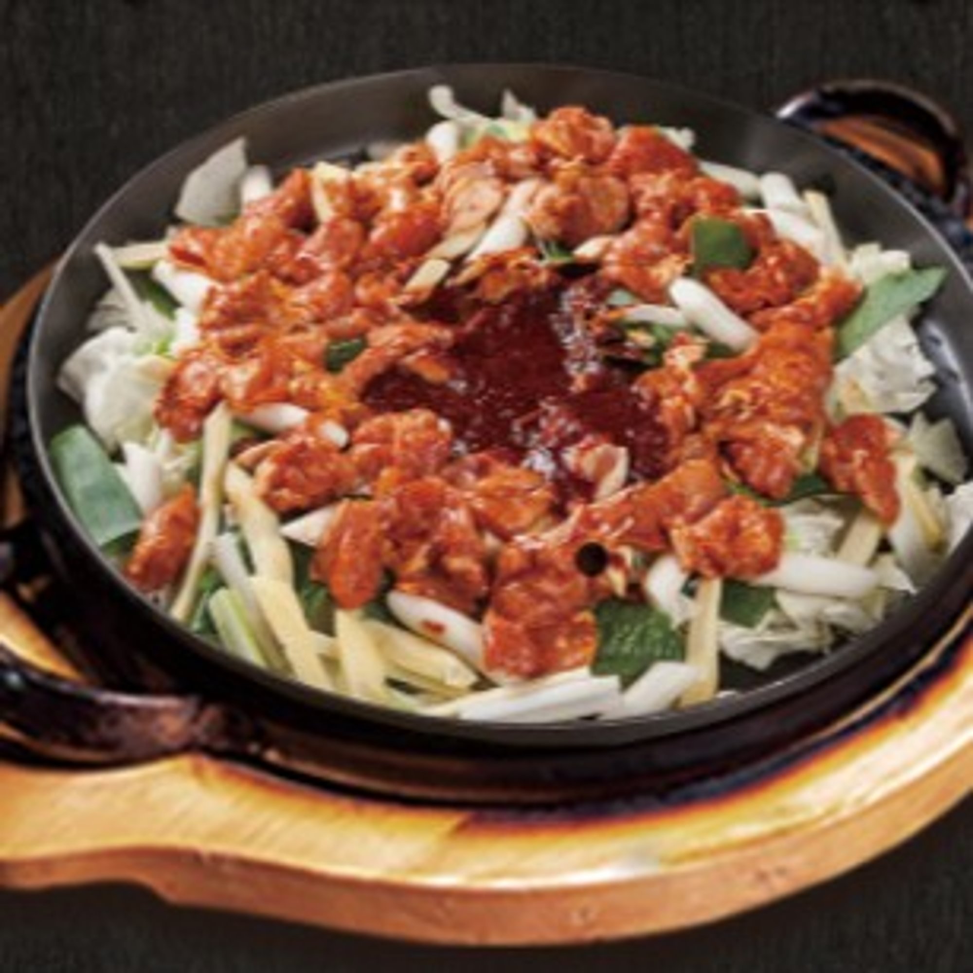 Spicy stir fried chicken