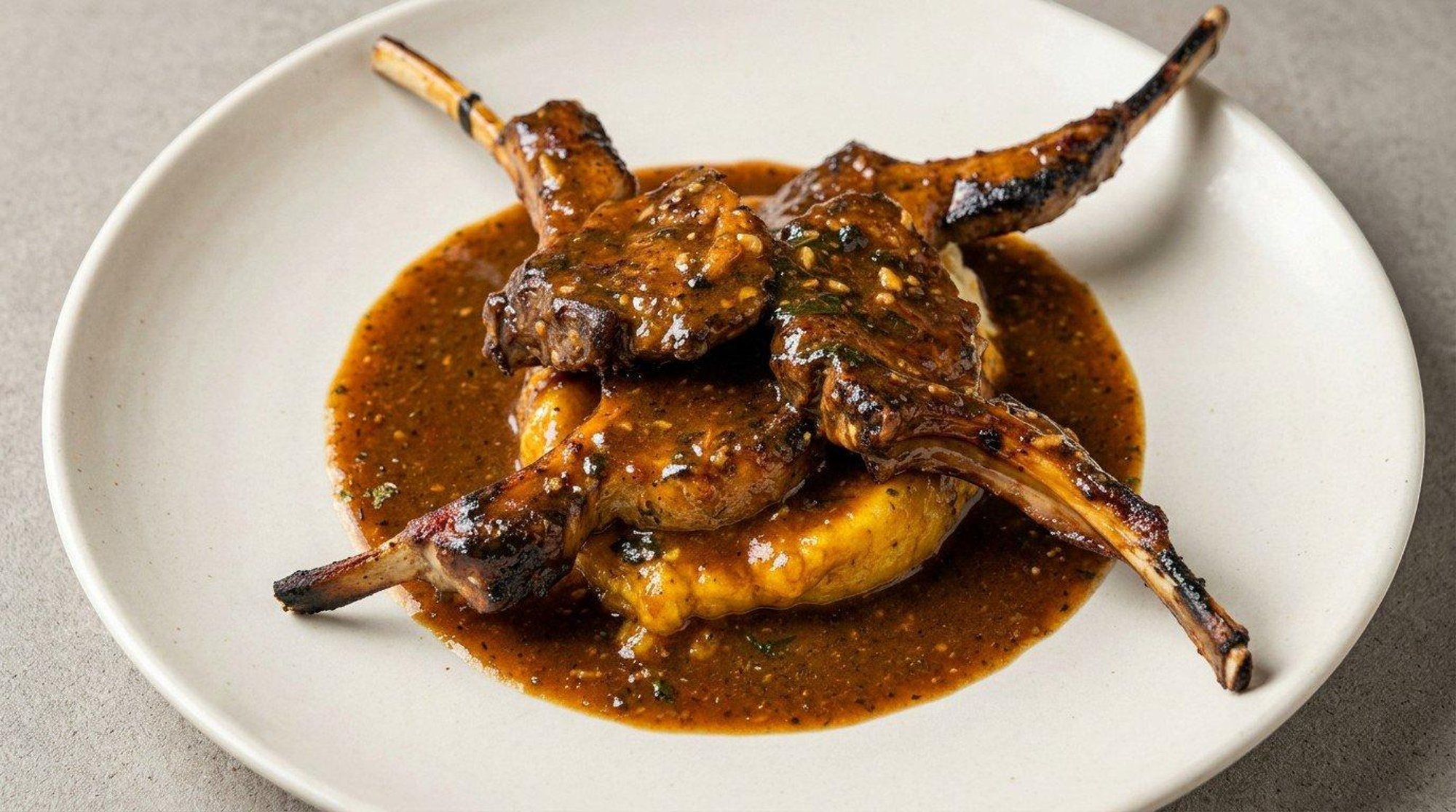 Lamb Chops Portabella App