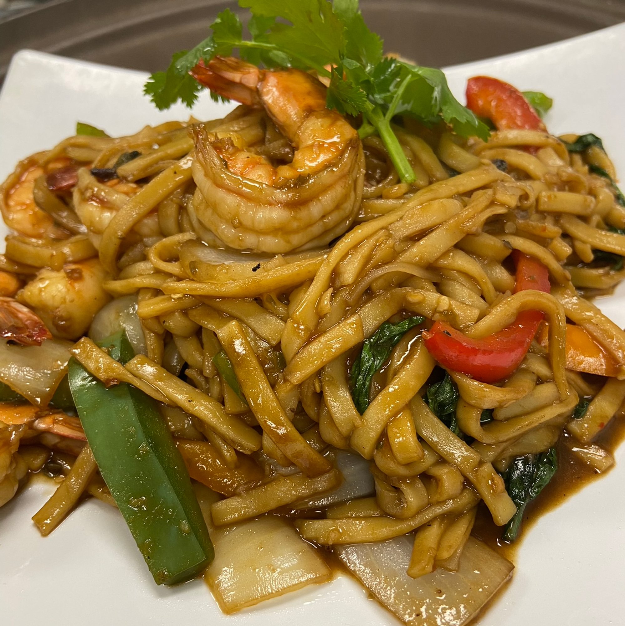 Spicy Shrimp Lo Mein