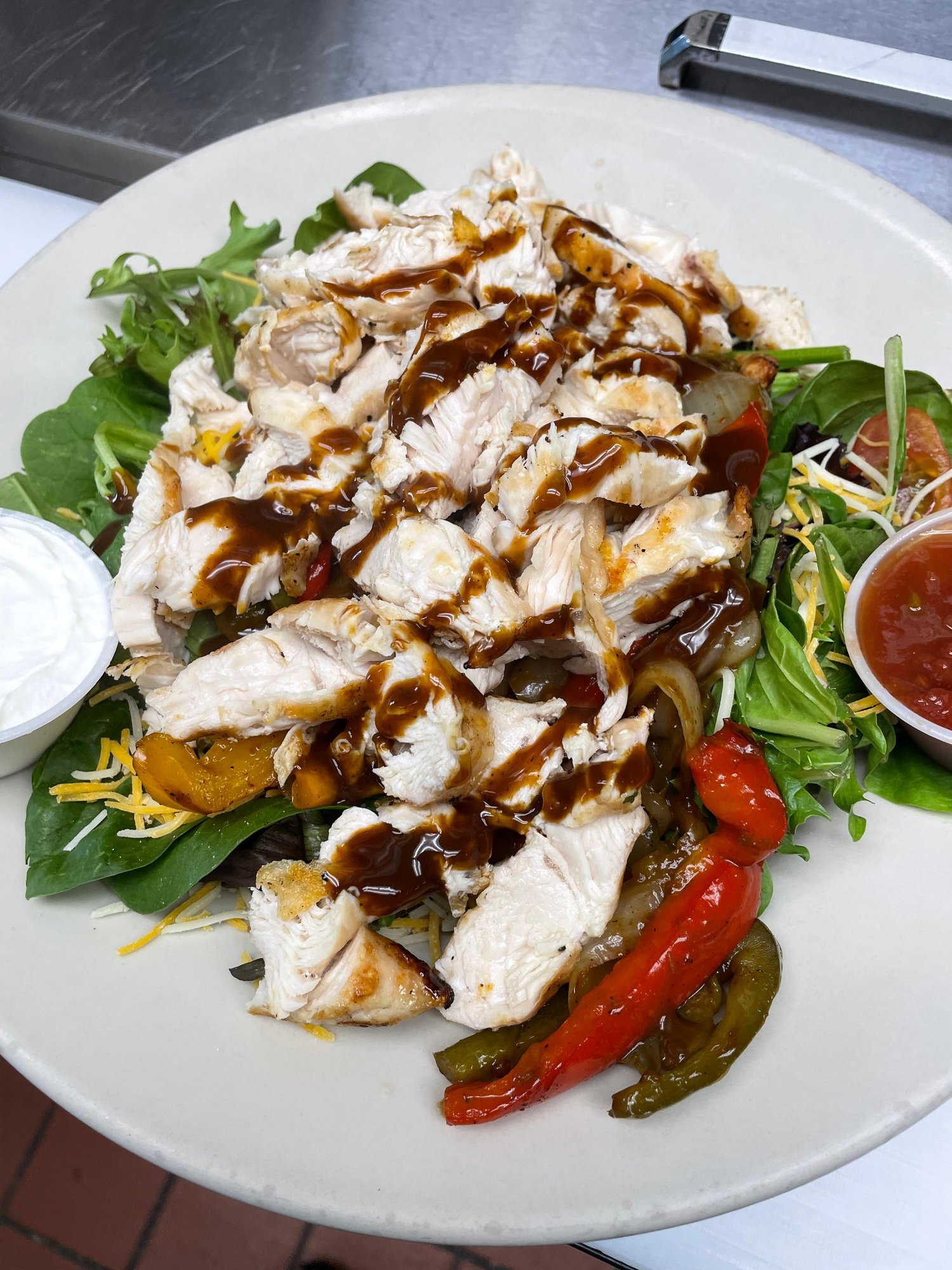 Chicken Fajita Salad