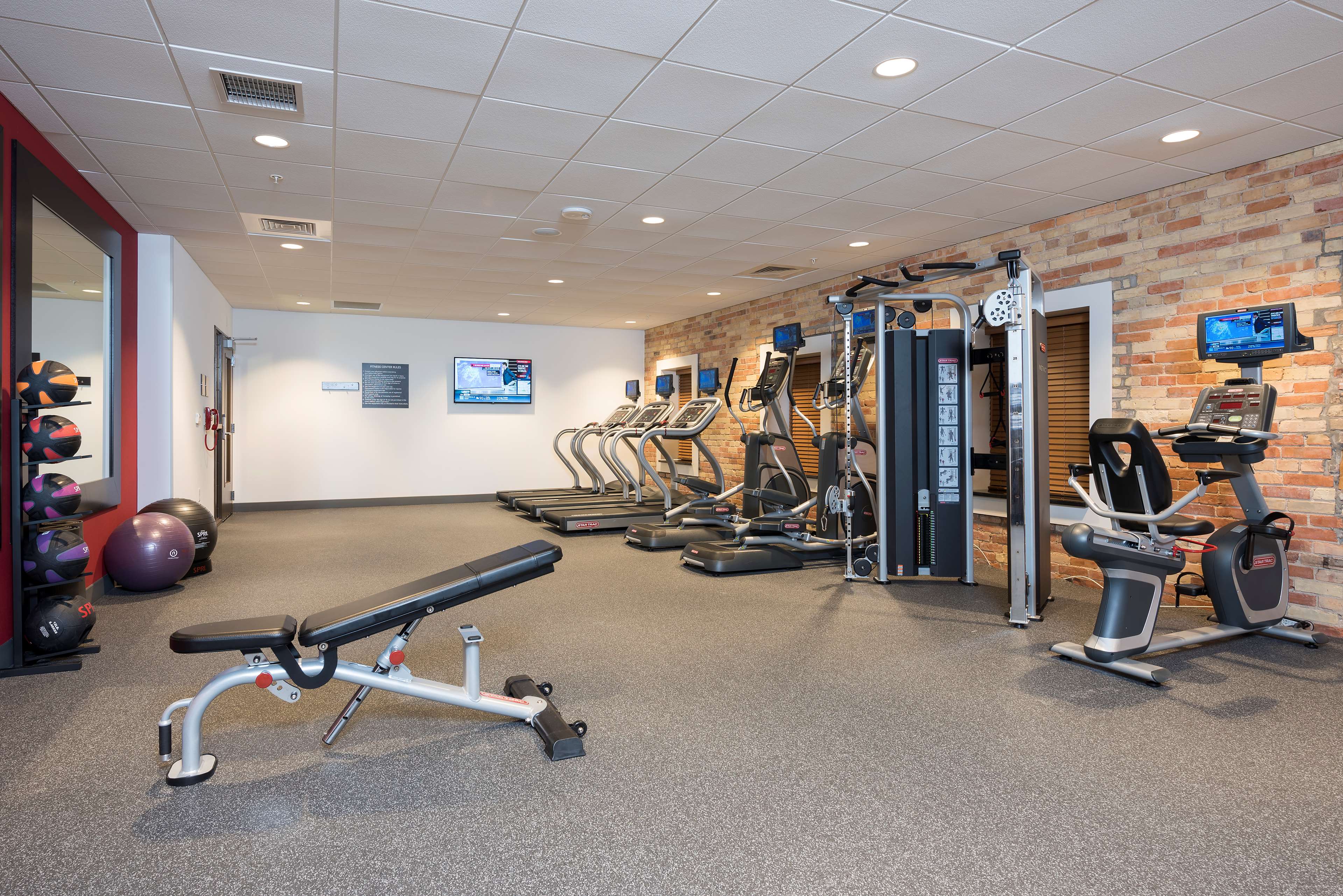 Health club  fitness center  gym